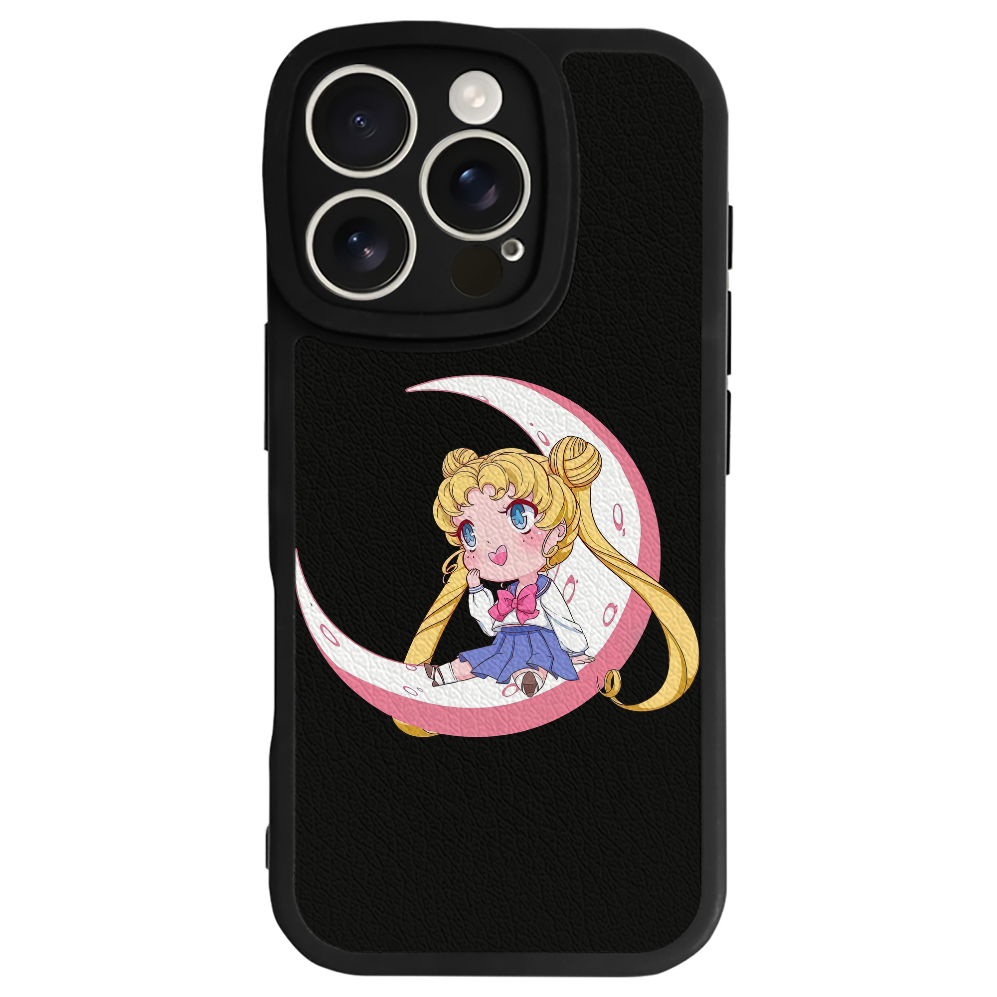 （画像用） 美少女戦士セーラームーン 愛野 美奈子 あいの みなこ Sailor Moon Aino Minako 【iPhone 16シリーズ対応】シリコンスマホケース（レザー調） 材質：シリコン